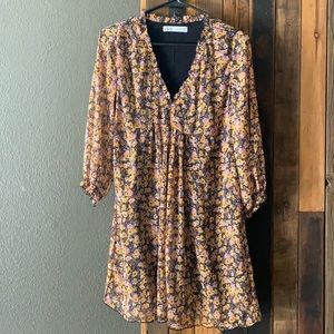 Zara flower dress